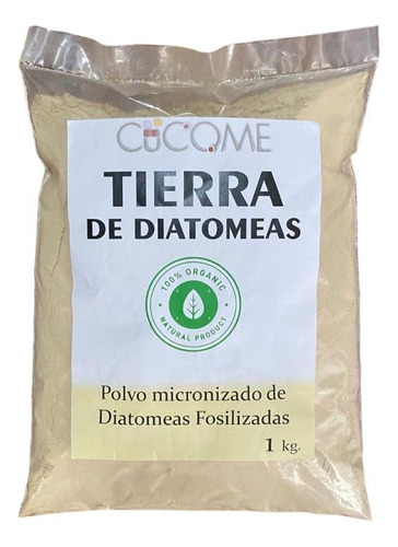 Tierra Diatomeas Insecticida Chinches Pulgas Pulgones 1kg 