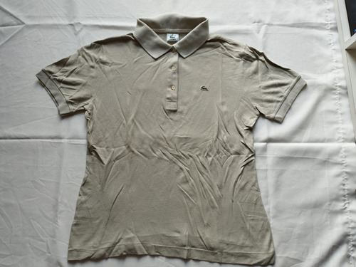 Chomba Lacoste Talle 42 = M Mangas Cortas Unisex