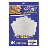 Papel Casca De Ovo Branco A4 180g 50 Folhas Off Paper