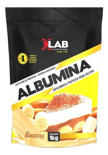 Albumina X-lab 1kg - Sabores