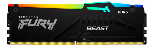 Memoria Ram Ddr5 32gb 5600mt/s Kingston Fury Beast Rgb