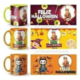 Plantillas Sublimacion Halloween Tazas Tazones