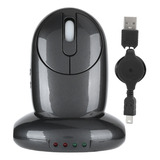 Base De Carga Para Mouse Inalámbrica De 4 Puertos, Hub Usb,