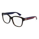 Gucci Gg0038o 003 Square Carey Azul