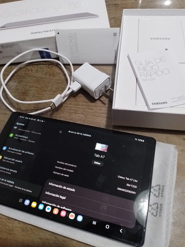 Samsung Galaxy Tab A7 Lite Con Garantía De Fabrica.