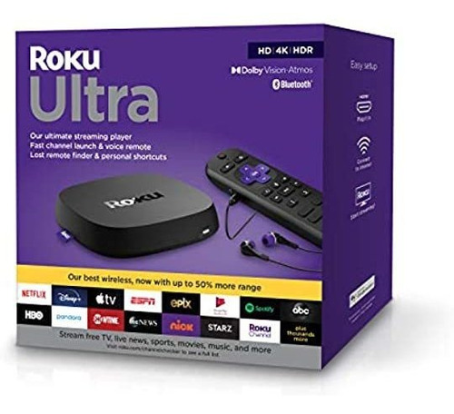 Roku Ultra 2020 | Reproductor Multimedia En Streaming Hd/4k