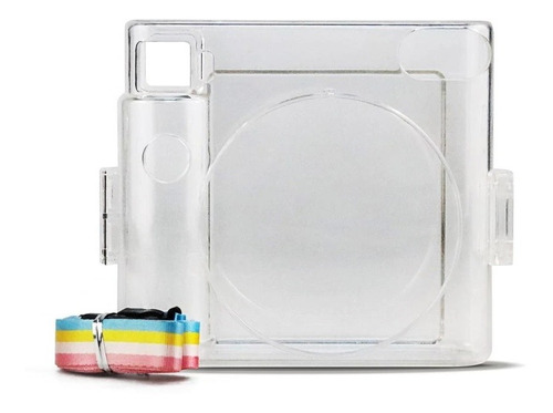 Bolsa Crystal Transparente Para Câmera Fujifilm Instax Sq1