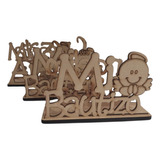 Servilleteros Bautizo Nombre Personalizado Mdf3mm 15 Pzas