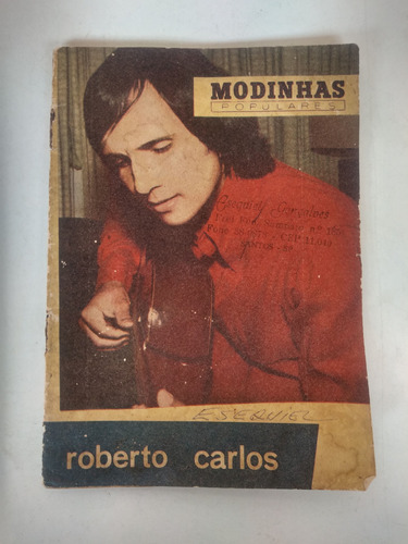 Livreto De Cifras Modinhas Populares Roberto Carlos 5060