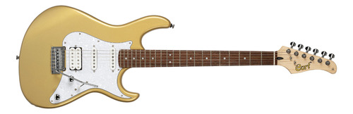 Guitarra Eléctrica Cort G250 Stratocaster Dorada Hss