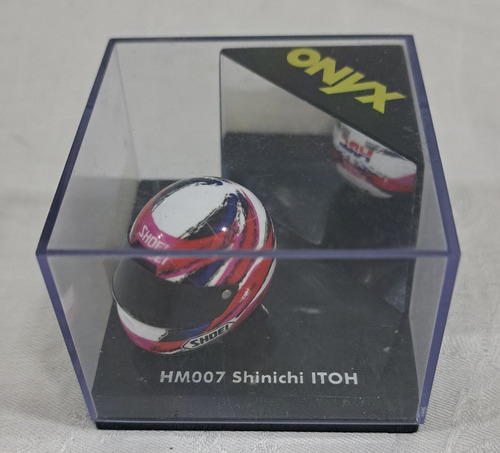 Shinichi Itoh Casco Onyx Escala 1/12 Moto Piloto G20