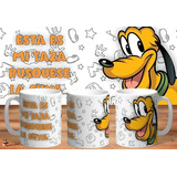 Taza Pluto Disney Esta Es Mi Taza 4k Art