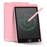 Lousa Digital 10.5 Lcd Tablet Infantil P/escrever E Desenho Cor Rosa