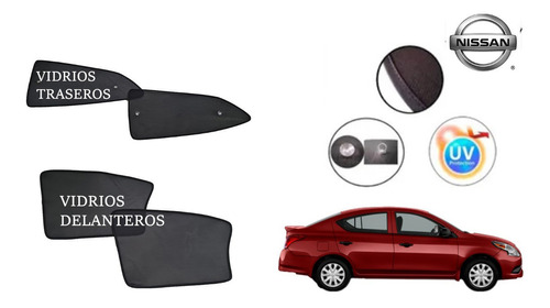 Parasol Cortinas Para Nissan Versa 2012-2019 Id: Mm04