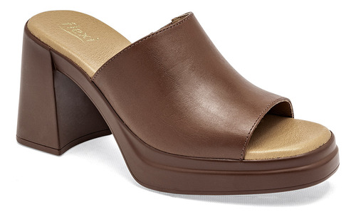 Sandalia Flexi 127601 Color Camel Para Mujer Tx8