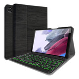 Funda Con Teclado Real Eagle / Para Galaxy Tab A7 / Black