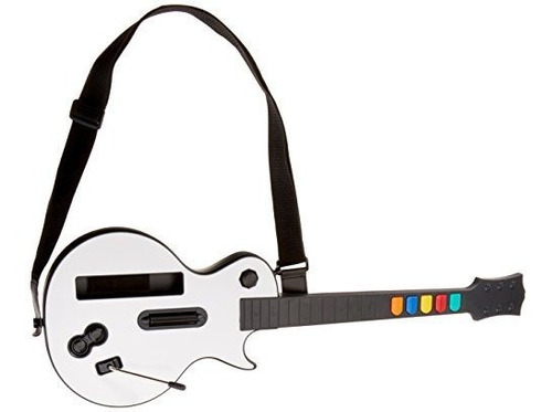 Guitarra Inalámbrica Para Wii Guitar Hero Y Juegos De Rock B