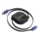 Retrátil Portátil Hdmi V1.4 Cabo 1080p Adaptador 3d Cordão A