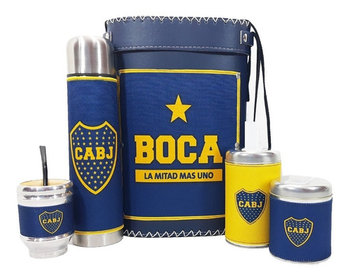 Set Matero Equipo Kit De Mate Regalos Para Papá M2 Fútbol