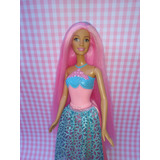Barbie Princesa Hada Cabello Rosa.