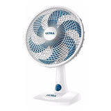 Ventilador De Mesa Ultra V-30b 30cm 6 Ás 3velocidades Promo Cor Da Estrutura Branco Cor Das Pás Azul 110v