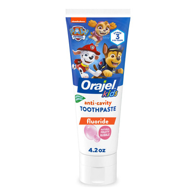 Pasta De Dientes Orajel Kids Paw Patrol Anticaries 125ml Fru | Meses sin interés