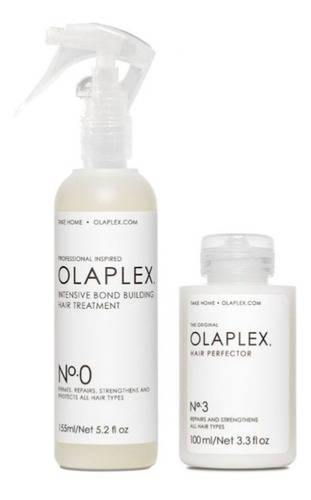 Olaplex N°3 (100ml) Y N°0 (155 Ml)