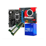 Kit Processador I7 3770 3.9 Ghz + Placa Mãe  H61 + 16gb