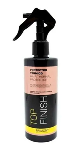 Protector Térmico Top Finish Primont Rulos Hidratante 250cc