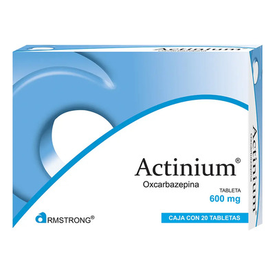 Actinium Tableta 600 Mg, 20 Tabletas | Envío gratis