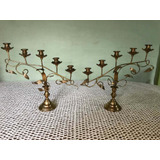 Candelabros De Bronce