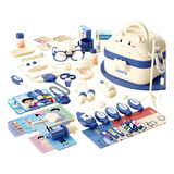 58 Pcs Kit De Dentista Con Estetoscopio Regalo Para Niños 