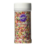 Wilton 710-994 Rainbow Jimmies Alimentos Decorativos