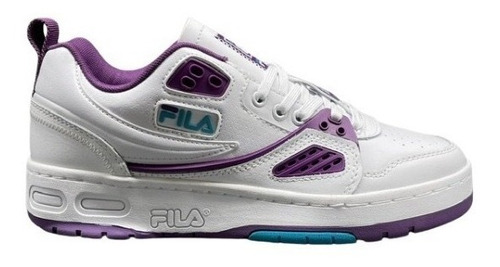 Tenis Fila Ace Blanco/morado Hombre 