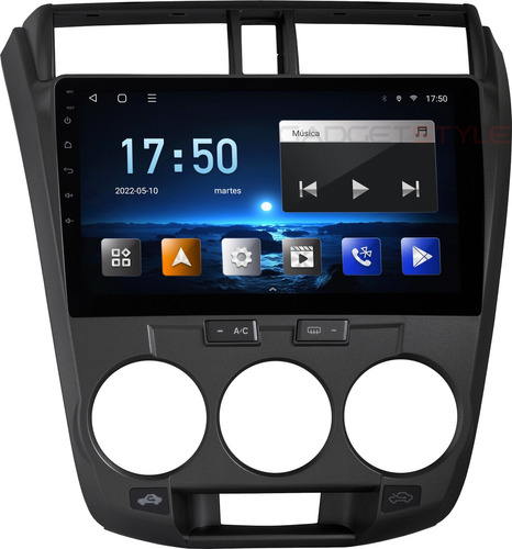 Auto Estereo Honda City 2010 A 2013 Android Wifi 10.1 Tablet