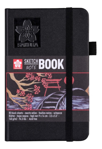  Sakura Sketch Sketchbook 80 Hojas  140g/ms 0 Materias Unidad X 1 14cm X 9cm Sktchebook