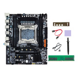 Placa Madre X99+ddr4 De 4 Gb Y 2133 Mhz De Ram, Cable Deflec