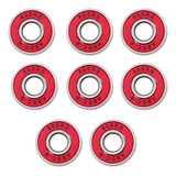 8pcs Rodamientos De Skateboard Abec-9 608rs, Ruedas De