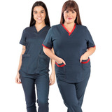 Outlet Presente! Ambo Spandex Jean Mujer Médico 2° Selección