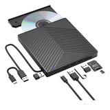 Grabadora De Dvd Externa Y Lector De Cd 6 En 1