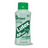 Removedor De Esmaltes Lutex Ap Eco 5cinco Profissional-100ml