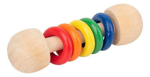 Sonajero De Madera Para Bebés, Instrumento Musical Para Niño