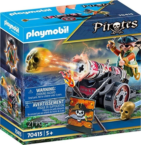 Playmobil Pirata Con Cañon 70415 Pirates Original Ink Edu