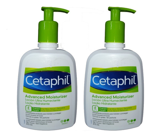 Cetaphil Loção Hidratante Corporal Kit Com 02 Unid De 473ml