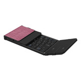 Teclado Plegable, Tres Pliegues, Negocios, Cuero, Bluetooth