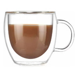 Vaso Doble Pared Vidrio Borosilicato 150ml