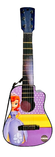 Guitarra De Lujo P Sofia En Madera-juguete Para Niños  
