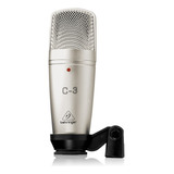 Combo Behringer C3 + Placa Um2 Grabacion Radio Podcast Live