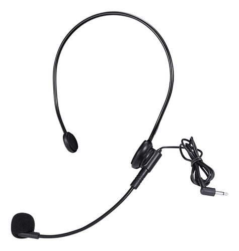 Micrófono De Auriculares Arthyly, Brazo Flexible Con Cable (