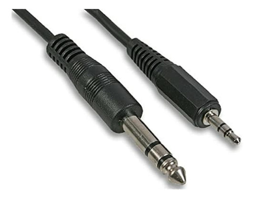 Cable Auxiliar Audio Plug 3.5 M - Plug 6.3 M 